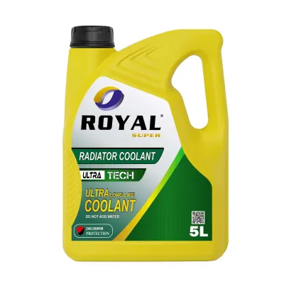 5L-COOL-YEW ANTIFREEZE ROYAL SUPER ANTIFREEZE RADIATOR COOLANT 100% 5L AMARILLO