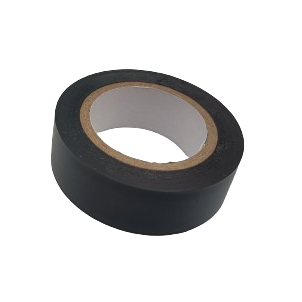 AIS001 CINTA AISLADORA 19MM X 9 METROS X 0,15 MM COLOR NEGRO