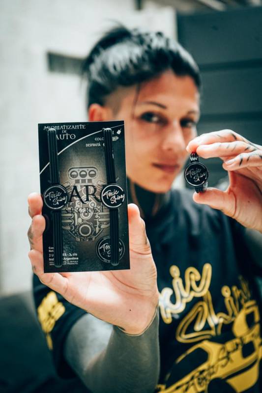 AROM-DARKS AROMATIZANTE DE AUTO AROMATIZANTE DARK SECRET 6gr