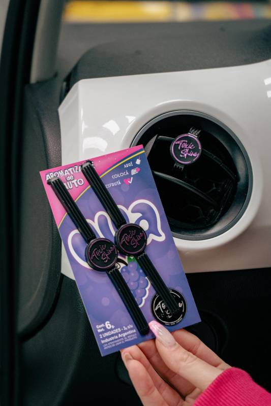 AROM-UVA AROMATIZANTE DE AUTO AROMATIZANTE UVA 6gr