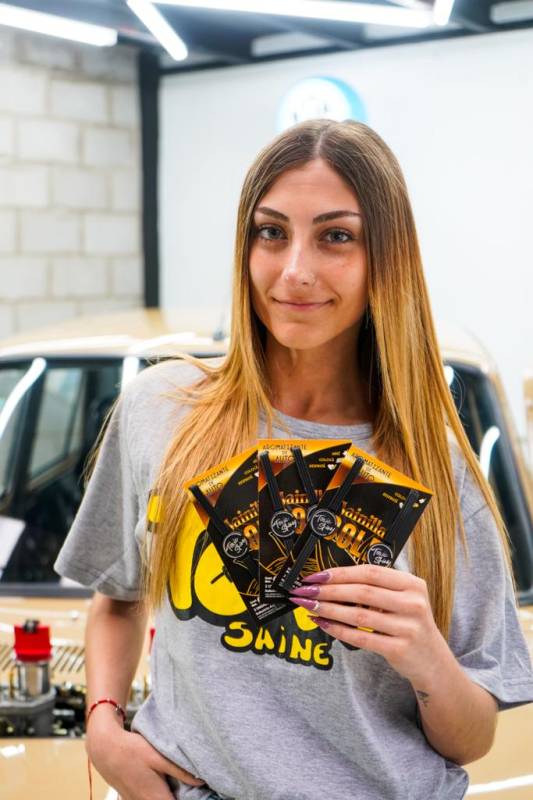 AROM-VAIN AROMATIZANTE DE AUTO AROMATIZANTE VAINILLA 6gr